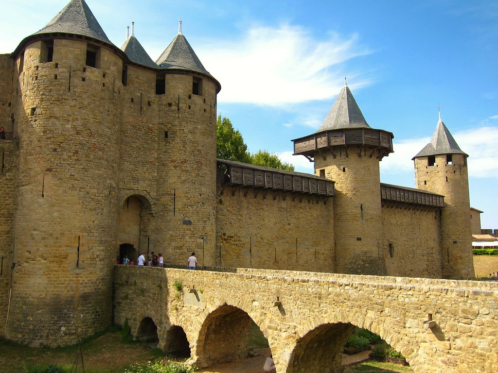 Carcassonne bridge. Photo App1990